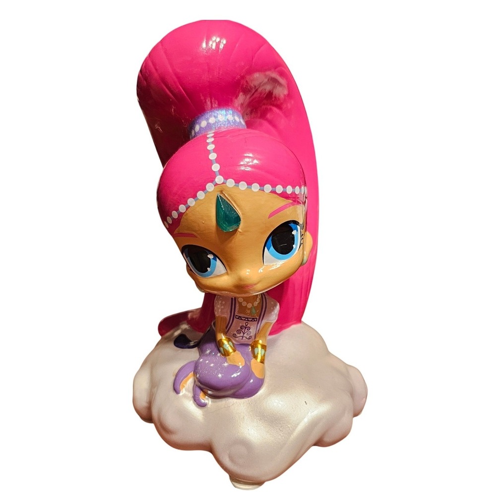 Shimmer‎ and Shine Shimmer Genie Ceramic Piggy Bank Pink Cloud FABNY 2016